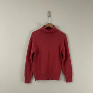 Aritzia Wilfred Funnel Neck Wool Knit Sweater in Mauve Clay Size XXS